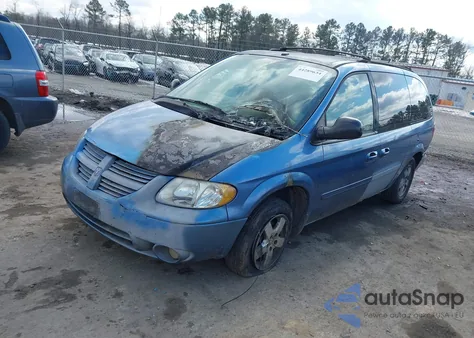 2007 Dodge Grand Caravan Sxt из США, поврежденный, VIN 2D8GP44L97R318562